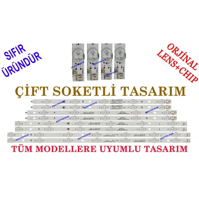 VESTEL, 55U9500, 55U9510, REGAL 55R754, LED BAR, JL.D550B1330-078AS-M_V02 , JL.D550C1330-078AS-M_V02 , 17DLB55NER4-A, 17DLB55NER4-B, VES550QNDS-2D-N41 LED BAR ,