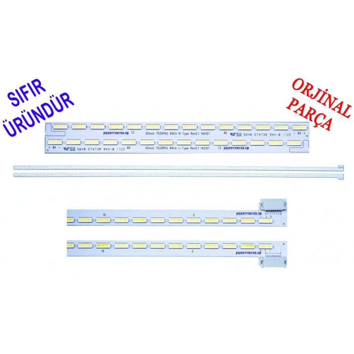 VESTEL 65inch 7020PKG 84EA R-TYPE , L-TYPE , VES650UDEA-3D-S01, 17ELB65SLR0, VES650UDEA-3D-S01-PH-65LEDFHD, 23229828, VESTEL SMART 65FA7500 65 LED TV