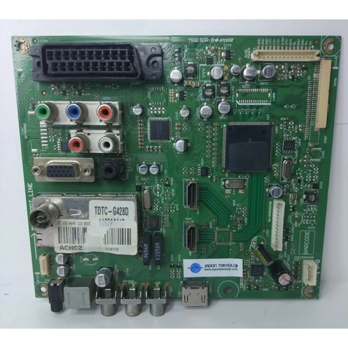 YRQ190P-8, ACNCZZ10400805 mainboard , anakart