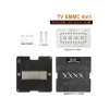 EMMC, STENCIL, Amaoe, Phone, TV, EMMC, 4 In 1, Reballing, Stencil, Jig, Platform, Televizyon , Emmc,Kalıplama, Seti