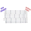 LG 42 ROW2.1, LG 42LA620S, 42LA613S, 42LN575S, 42LN577S, 42LN5400 SIFIR LED BAR TAKIM 10ADET 6916L-1412A, 6916L-1214A, 6916L-1385A, 6916L-1318A, 6916l-1338A, 6916L-1519A