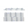 LG INNOTEK, DRT 3.0 42, 42LB SERİSİ 42LB652V , 42LB630V, 42LB620V, 42LF580N, 42LB582V, 42LB580N LED BAR TAKIMI 8ADET ORIGINAL LENS