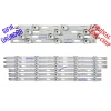 SAMSUNG UE43TU8000UXTK, UE43TU7000USTK, UE43TU7000UXTK, HG43ET690UB, LED BAR, PANEL LEDLERİ,  BN96-50319A, BN96-50320A