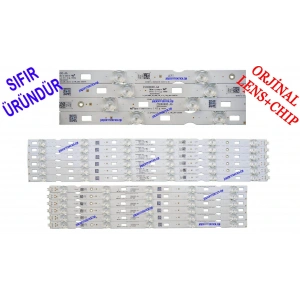 Arçelik, A49A950A, A49A955A, A49B970A LED BAR, Beko, B49B970A, B49A955A, B49A950A, LED BAR, Grundig, 49GEU8955B, 49GEU8950B, 49GEU8965B, 49GFU8960B, 49GFU8965B, 49VLX777LDL, 49GEU890, LED BAR, SE49D11L,R-ZC29AG-05, LM41-00977A, 00978A, L4_OPTIMUS_D9_CDM_L0