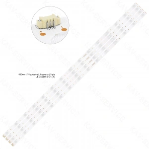 JVC, LT-42C550, LED BAR, LED42D15-01(A), LED42D15-01(C) 3034201520V LED43D15-01