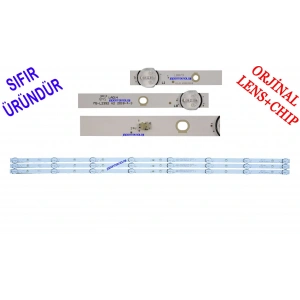 REDLİNE, PS43, DİJİTSU DJ43, LED BAR, MS-L2392 V2 , CX430DLEDM, T2S2HEVC, 80.2 Cm 8 Ledli Tv Led Bar