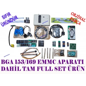 RT809H, UNIVERSAL PROGRAMMER, NOR, NAND, EMMC, EC, MCU, ISP, PROGRAMLAMA CİHAZI, EMMC SOKETİ DAHİL