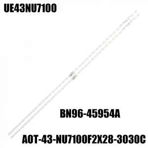 SAMSUNG, UE43NU7100, UE43NU7300, LED BAR, UE43NU7400U, AOT_43_NU7100F, BN96-45954A LED BAR BACKLIGHTS