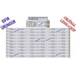 SANYO, LE127S13SM, NORDMENDE, LE127N8SM, LED BAR, HKC-500W-TE01A-50T9-MCPCB, HKC-500W-TE01A-50T9-MCPCB, 6003100094, HKC:605007001 BIN:KFDX, Sanyo LE127S13SM, T500HVN01.0, Led Bar, Panel Ledleri, Backligth Strip