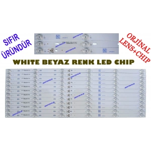 TCL, 55C715, LED BAR, BACKLIGHT, WHITE, CHIP,  TCL, 55C811, 55C815K, 55C715, 55C717, 55C716, 55C78, TCL-55P10-3030FC-12X6-LX20200106, YHF-4C-LB5506-YH10J, LED BAR BACKLIGHT, PANEL LEDLERİ