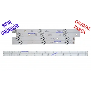 VESTEL 17DLB55NER4-A, 17DLB55NER4-B, 30105822, 30105823, 20200604, VESTEL 55U9500, 55U9510, REGAL 55R754, LED BAR