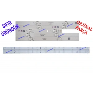 VESTEL, 55UA9631, 55UA9540, 55U9631, 55UA9740, LED BAR, BACKLIGHT, PANEL LEDLERİ, 17DLB55NER27-A, 30113553, 30113553CCC2