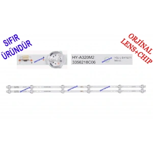 YUMATU, YU-MA-TU, LED BAR, BACKLIGHT, PANEL LEDLERİ, HY-A320M2, 3356218C06, 44.032N01.26002, B2L020923, HV320WHB-F70
