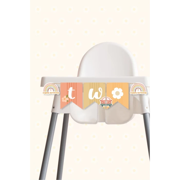 Good Vibes Temalı TWO Banner *Kalın Kağıt