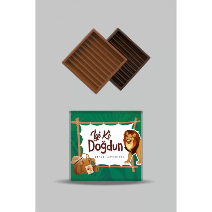 Safari Konsepti Çikolata Sargısı 20li