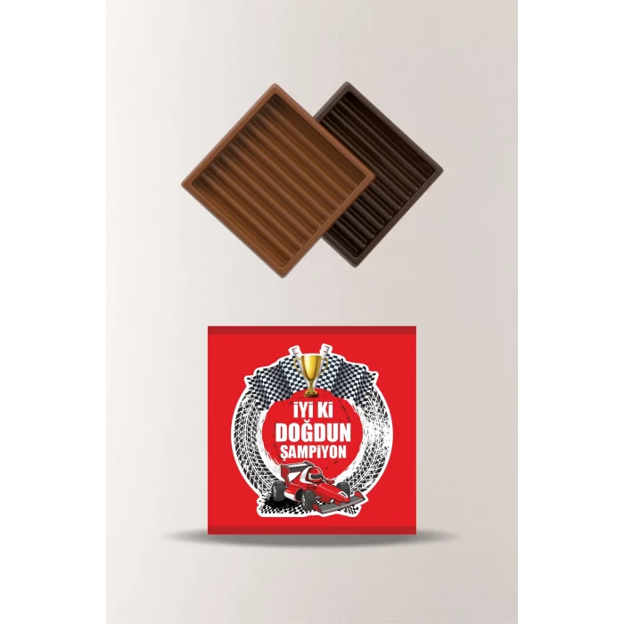 Yarış Arabası Çikolata Sargısı 20li