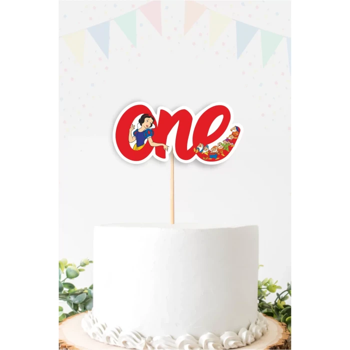 Pamuk Prenses ONE Pasta Süsü *Kalın Kağıt