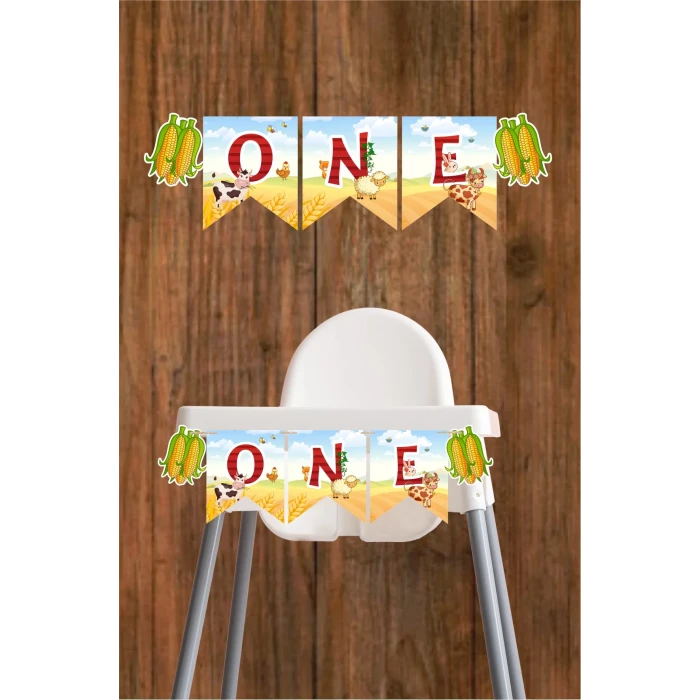 Çiftlik Konsepti ONE Banner *Kalın Kağıt