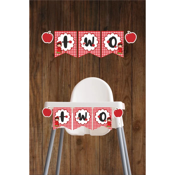 Kırmızı Başlıklı Kız Konseptli TWO Banner