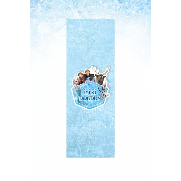 Frozen Karlar Ülkesi Çikolata Sargısı *20li Doğum Günü