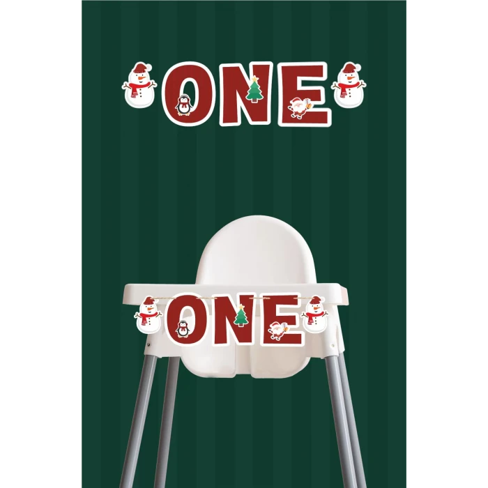 Kış Konseptli *Doğum Günü *ONE Banner