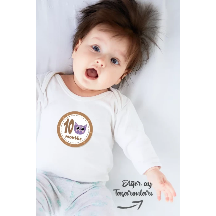 Bebek & Anne Aylık Fotoğraf Anı Çekim Etiketi Lovely (Artheanimals)