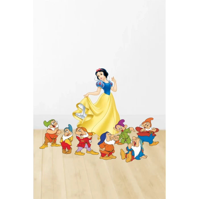 Pamuk Prenses ve Yedi Cüceler Ayaklı Pano Seti