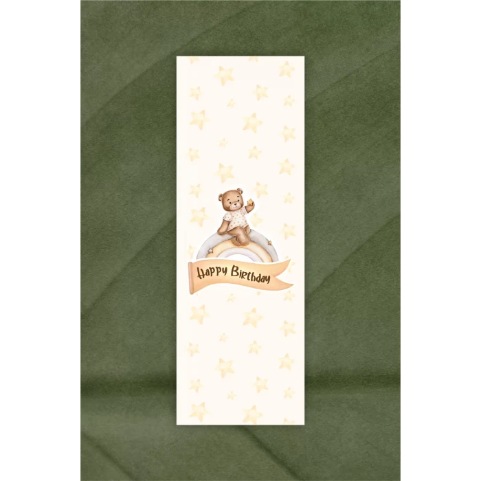 Ayıcık Temalı Çikolata Sargısı *20li