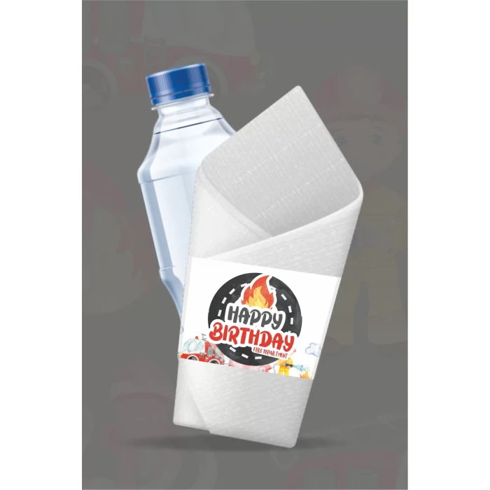 İtfaiye Temalı Peçete Sargısı 16lı