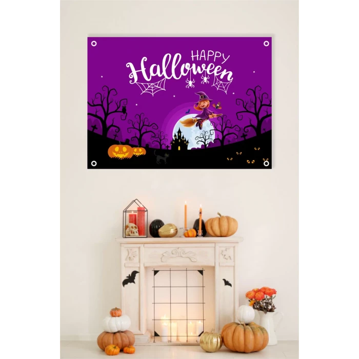 Halloween Temalı * Branda Afiş 50x70 cm