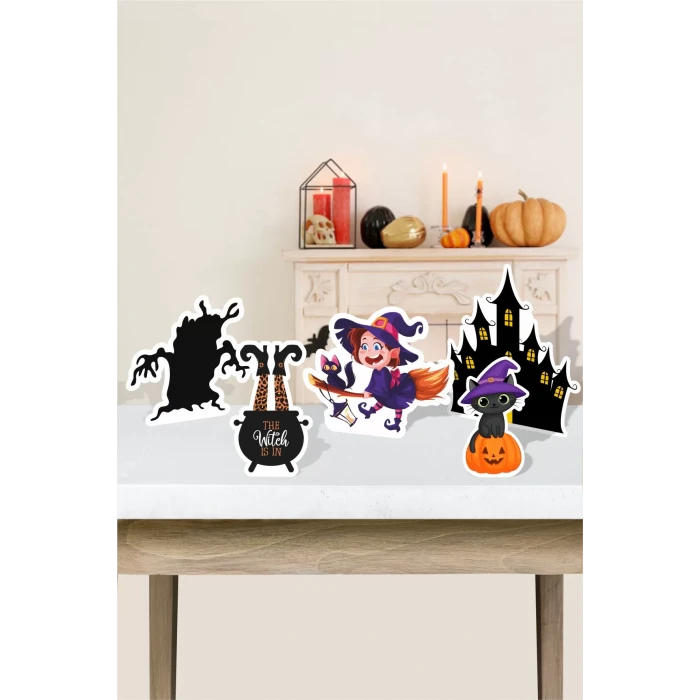 Halloween Temalı * Masa Üstü Set (Kağın Kağıt)