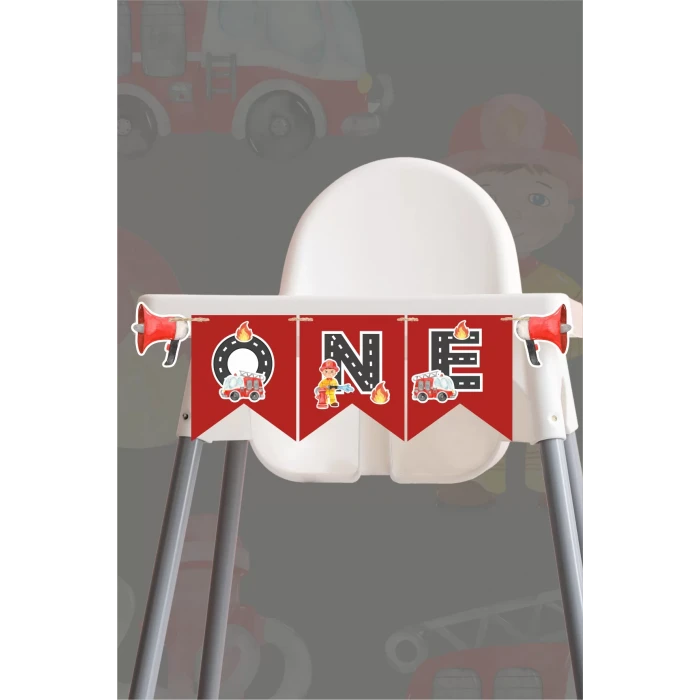 İtfaiye Temalı ONE banner *Kalın Kağıt