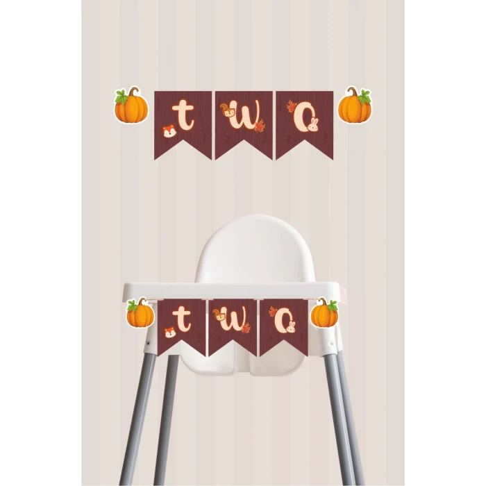 Orman Hayvanları TWO Banner *kalın Kağıt