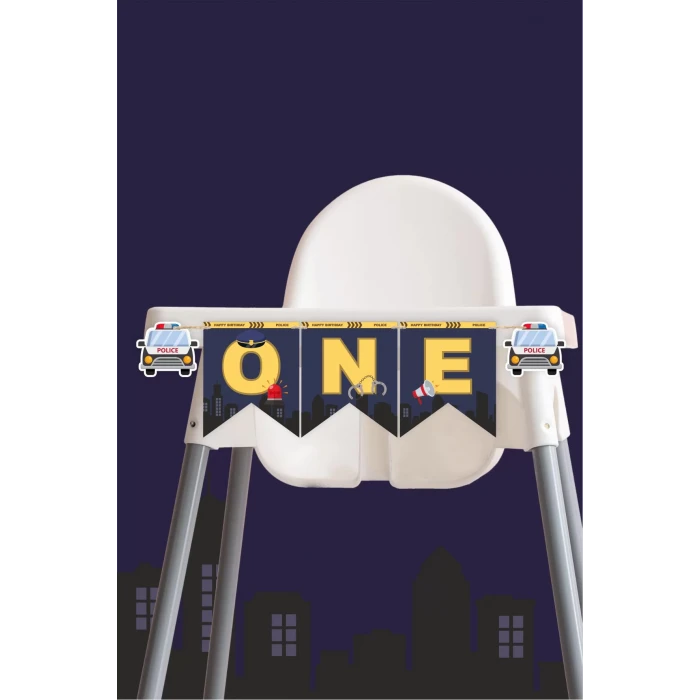 Polis Temalı ONE banner *Kalın Kağıt
