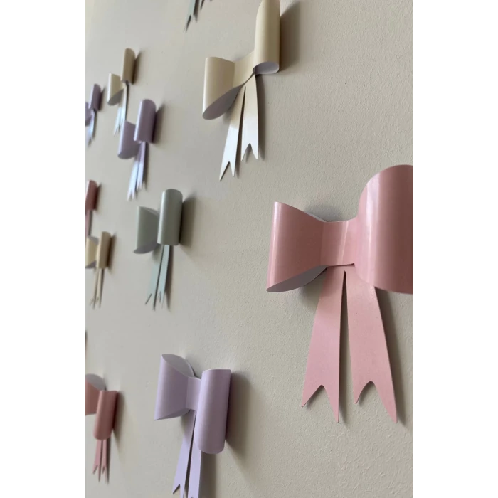 3D Fiyonk Seti Büyük Boy 6 Adet 23 cm Renkli *Kalın Kağıt