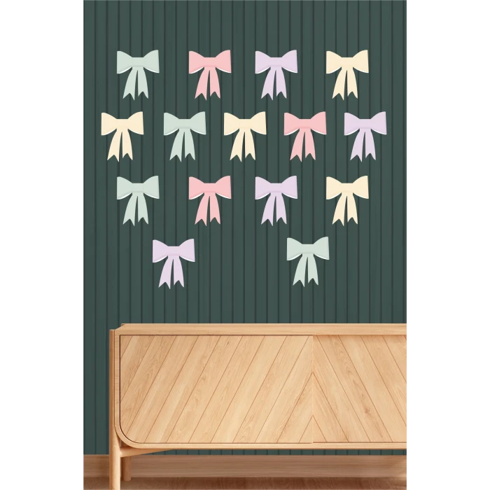 3D Fiyonk Seti Orta Boy 15 Adet 13 cm Renkli *Kalın Kağıt