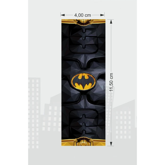 Batman Temalı Doğum Günü Parti Malzemeleri Seti Çikolata Sargısı *20li