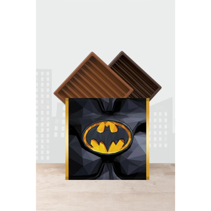 Batman Temalı Doğum Günü Parti Malzemeleri Seti Çikolata Sargısı *20li