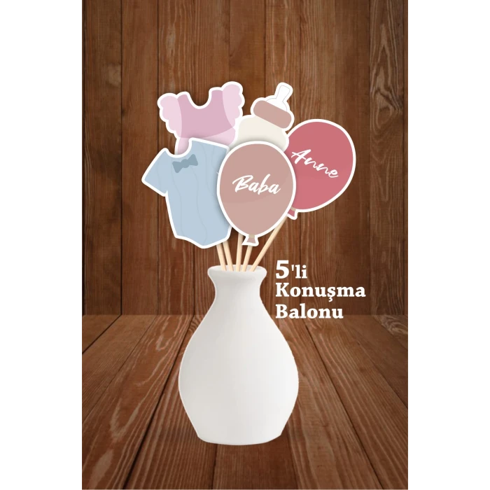 Cinsiyet Partisi Soft -  Kız Erkek Bebek