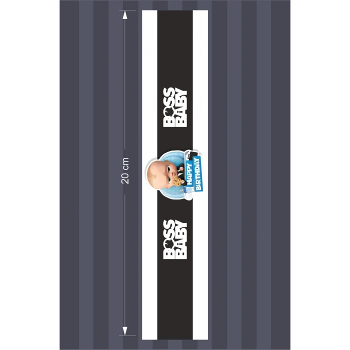 Patron Bebek Boss Baby Temalı Peçete Sargısı 16lı