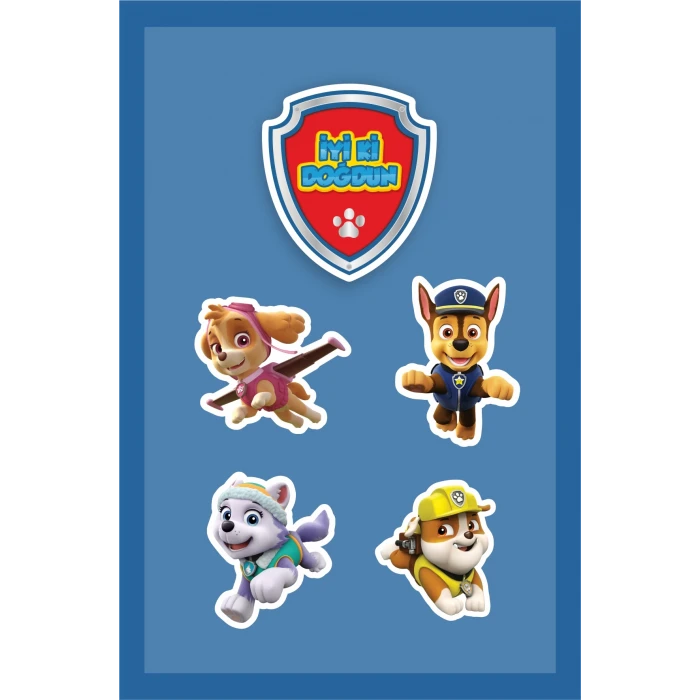 Paw Patrol Temalı Pasta Süsü Seti