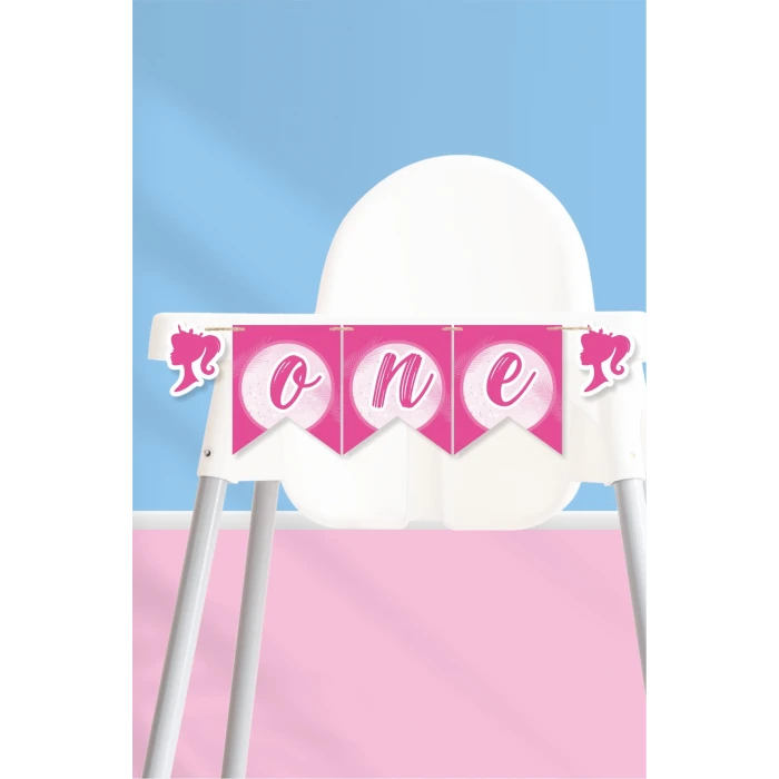 Pembe Kız Temalı ONE banner *Kalın Kağıt