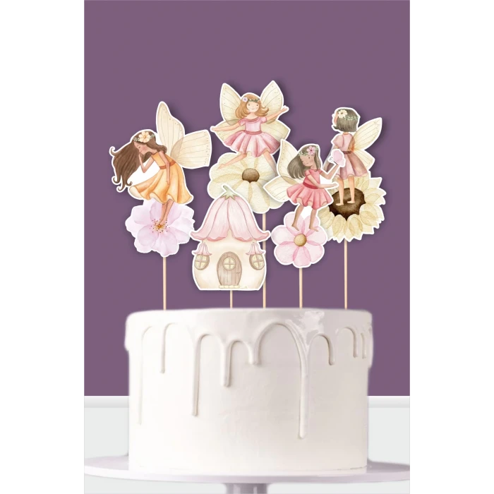 Peri Kızı Teması 3 Yaş Doğum Günü Seti