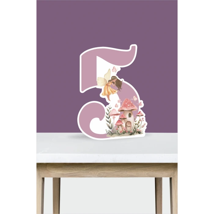 Peri Kızı Teması 5 Yaş Doğum Günü Seti