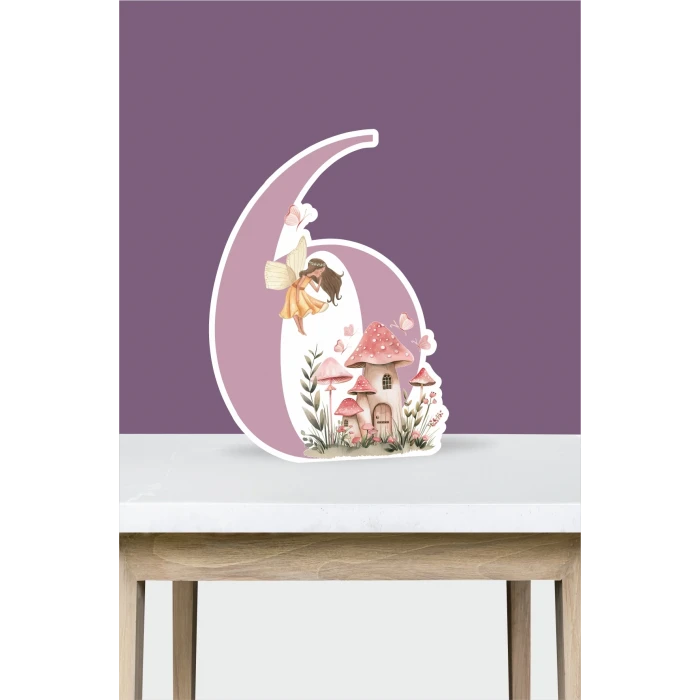 Peri Kızı Teması 6 Yaş Doğum Günü Seti