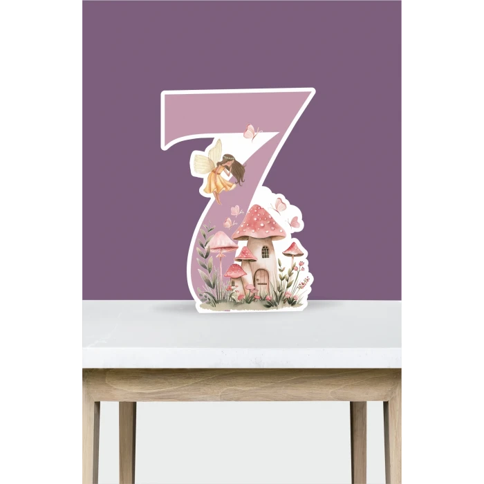 Peri Kızı Teması 7 Yaş Doğum Günü Seti
