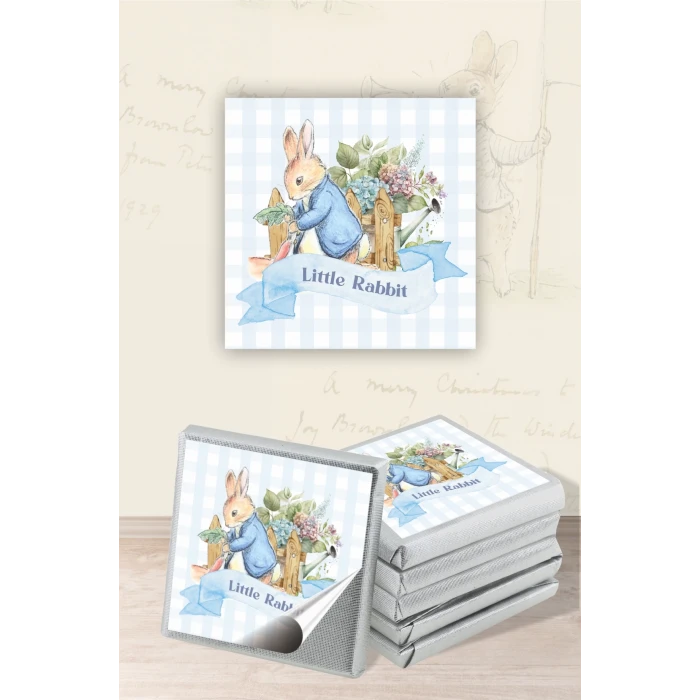 Peter Rabbit Tavşan Temalı Çikolata Etiketi * Sticker * 60 adet 4x4 cm