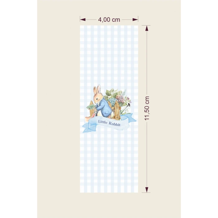 Peter Rabbit Tavşan Temalı Çikolata Sargısı *20li