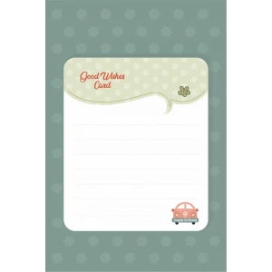 Good Vibes Temalı Dilek Kartı 20li *Kalın Kağıt