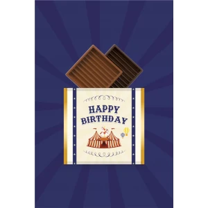 Lunapark Temalı Çikolata Sargısı 20li